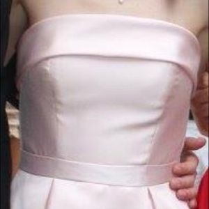 Pink prom dress, size 2. Has been altered